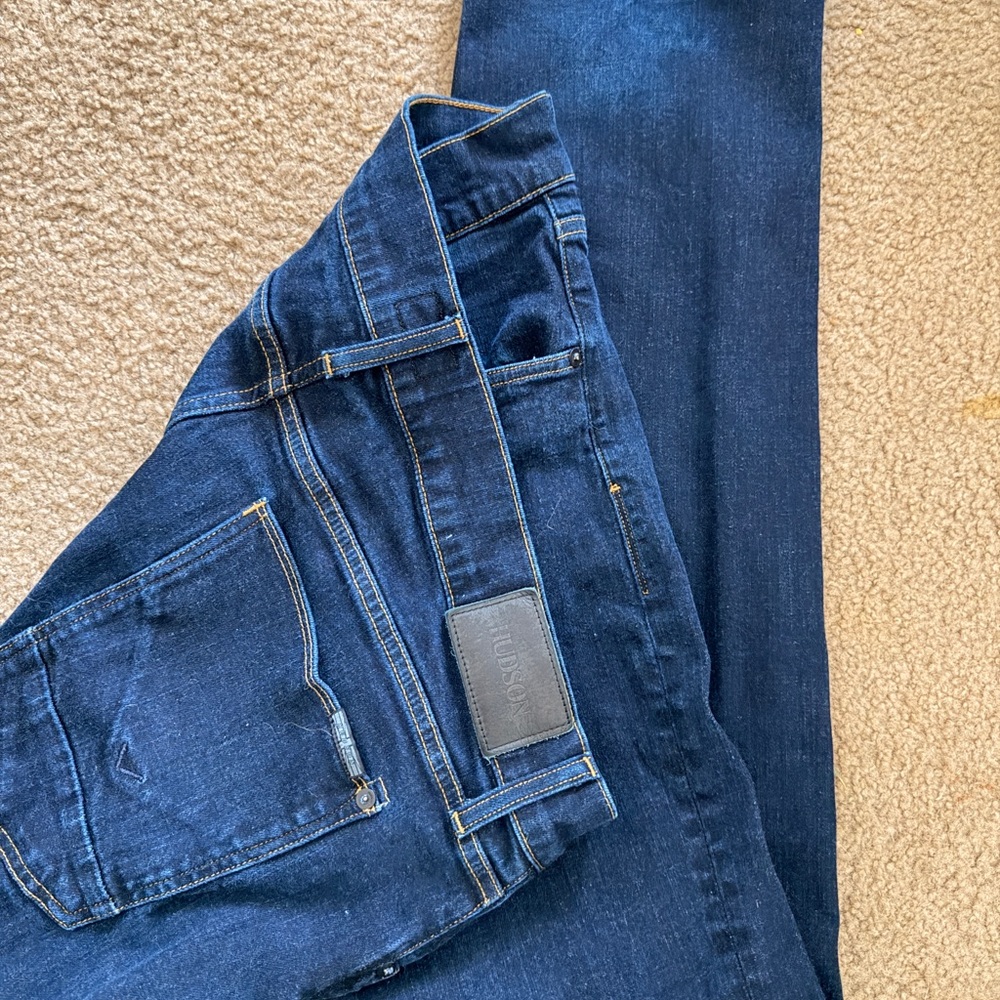 Hudson Jeans Dark Blue Denim - Picture 3 of 6